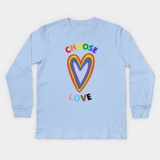 Choose Love Kids Long Sleeve T-Shirt